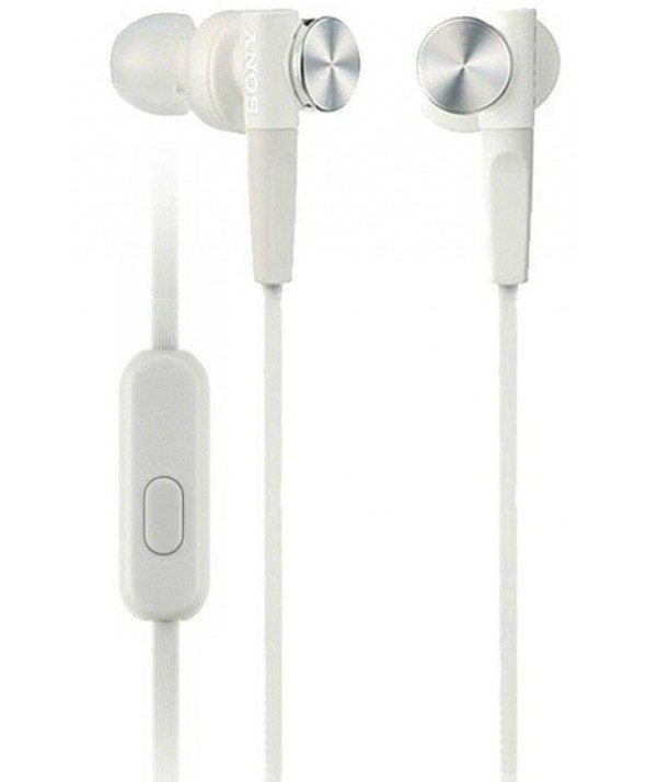 Auricular intraoido extra bass sony m/l blanco