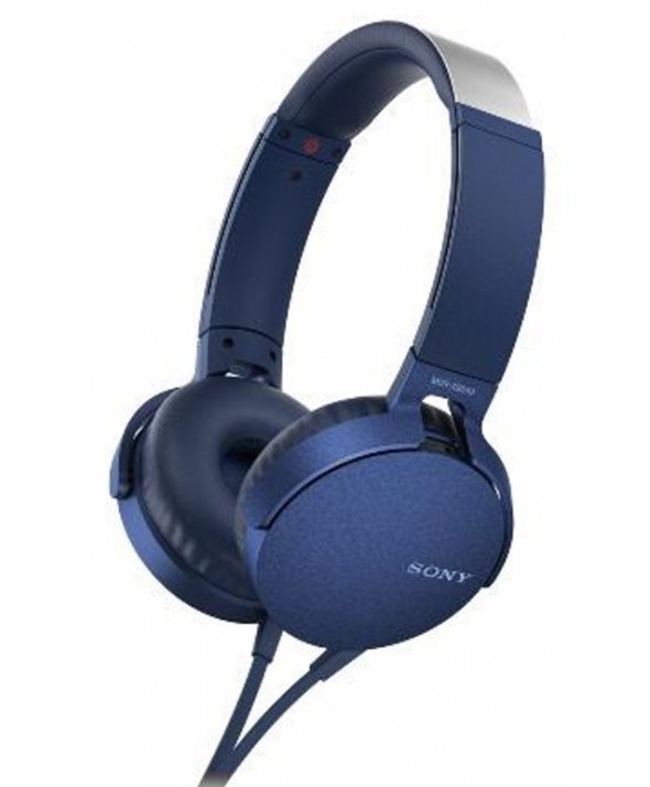 Auricular diadema extra bass sony m/l azul