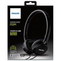 Auricular diadema philips con micro negro dj