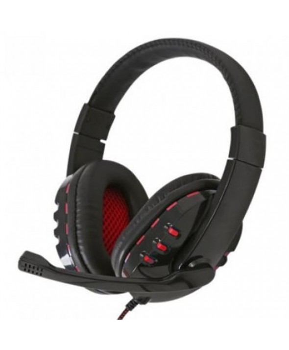 Auricular cupula con microfono para pc gaming fs