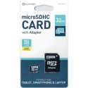 Memoria microsd 32 gb class10 + adaptador sd platinet