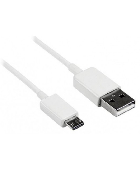 Conexion usb a - micro usb b 5pin blanco 1 m