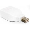 Adaptador mini displayport macho a displayport hembra