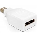 Adaptador mini displayport macho a displayport hembra