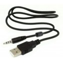 Conexion usb "a" m a jack 3.5 mm 4 cortes