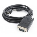 Convertidor hdmi a vga con audio cable 1.8m