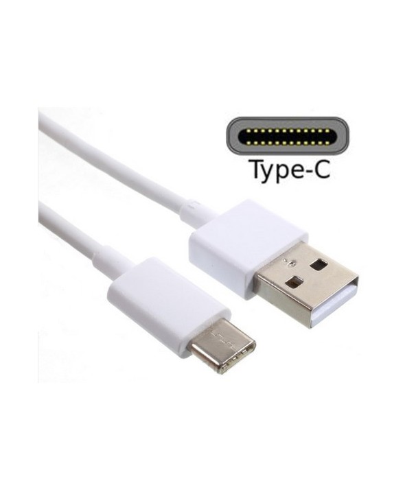 Conexion usb-c macho a usb a macho 2a 2m blanco