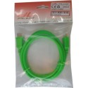 Conexion hdmi m/m 3d 4k cable 1.5 m verde