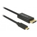 Conexion displayport 1.1 macho a usb-c macho 1 m 4k 