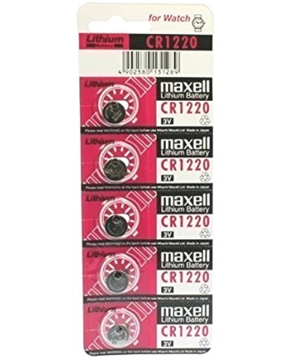 Pila litio cr1220 maxell blister de 5