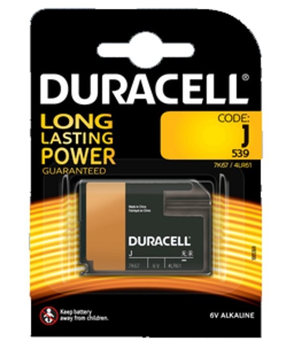 Pila litio 4lr61 7k67 j 6v duracell blister 1 unidad