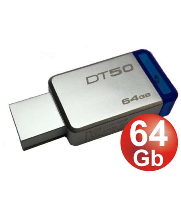 Pen driver 64 gb datatraveler 50 3.1 kingston