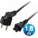 Cable alimentacion 3x0.75 mm² tipo trebol 1.8m