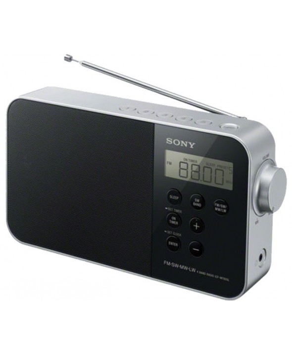 Radio multibanda digital sony icf-m780sl negra