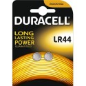 Pila alcalina lr44 (a76) duracell blister de 2 unidades