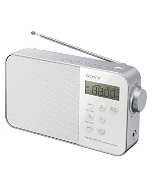 Radio multibanda digital sony icf-m780sl blanca