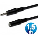 Conexion audio jack 3.5 m/h cable 1.5m