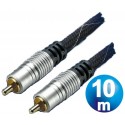 Conexion video rca m/m video ht 75 ohm 10m