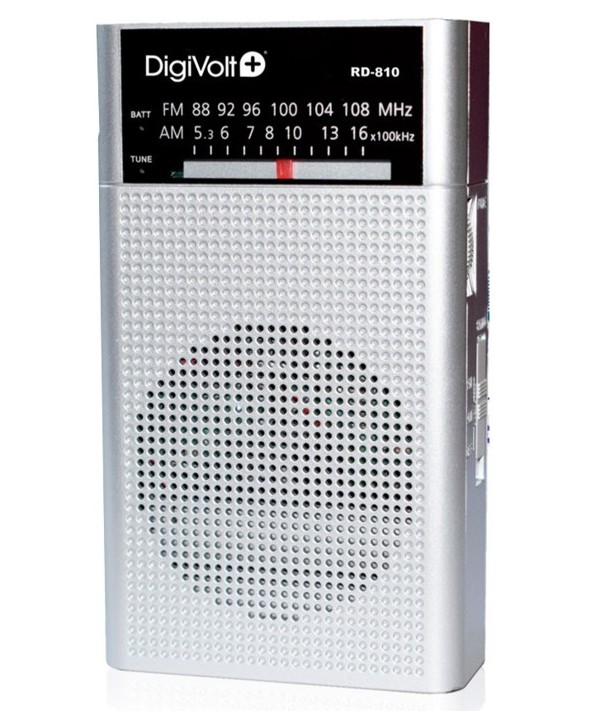 Radio am/fm altavoz grande 2 colores digivolt