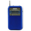 Radio am/fm altavoz + auricular daewoo azul