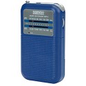 Radio am/fm altavoz + auricular daewoo azul