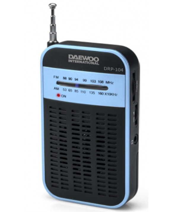 Radio de bolsillo am/fm altavoz externo daewoo