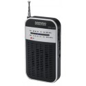 Radio de bolsillo am/fm altavoz externo daewoo negra