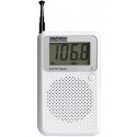 Radio de bolsillo am/fm digital altavoz externo daewoo