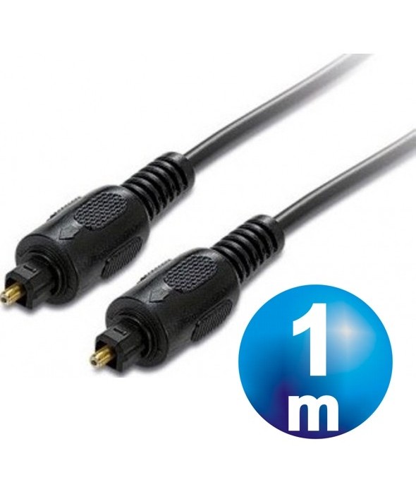 Conexion fibra optica toslink m/m eco cable 1 m