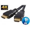 Conexion hdmi m/m 3d 4k cable 1 m