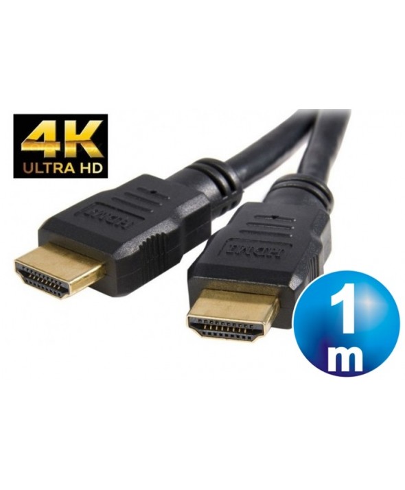 Conexion hdmi m/m 3d 4k cable 1 m