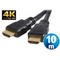 Conexion hdmi m/m 3d 4k cable 10 m