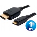 Conexion hdmi macho a hdmi micro macho cable 1 m