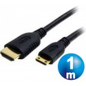 Conexion hdmi/m a mini hdmi/m oro 1 m