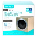 Altavoz madera 5" 8w bluetooth v4.2 omega