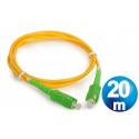 Conexion fibra optica datos sc-sc m/m cable 20 m