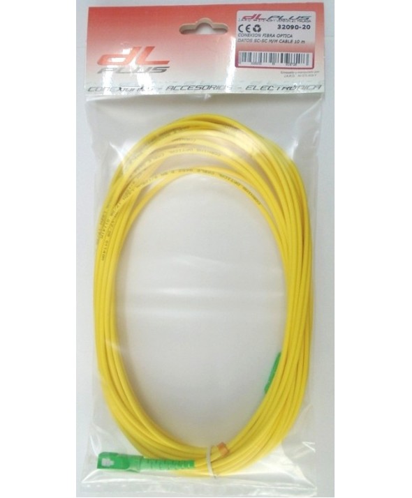 Conexion fibra optica datos sc-sc m/m cable 20 m