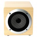 Altavoz madera 4" 5w bluetooth v4.2 omega