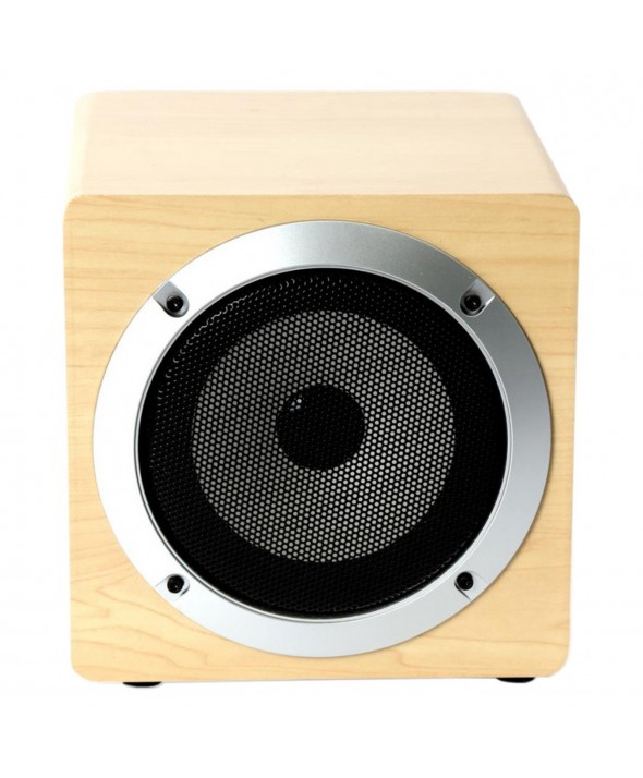 Altavoz madera 4" 5w bluetooth v4.2 omega