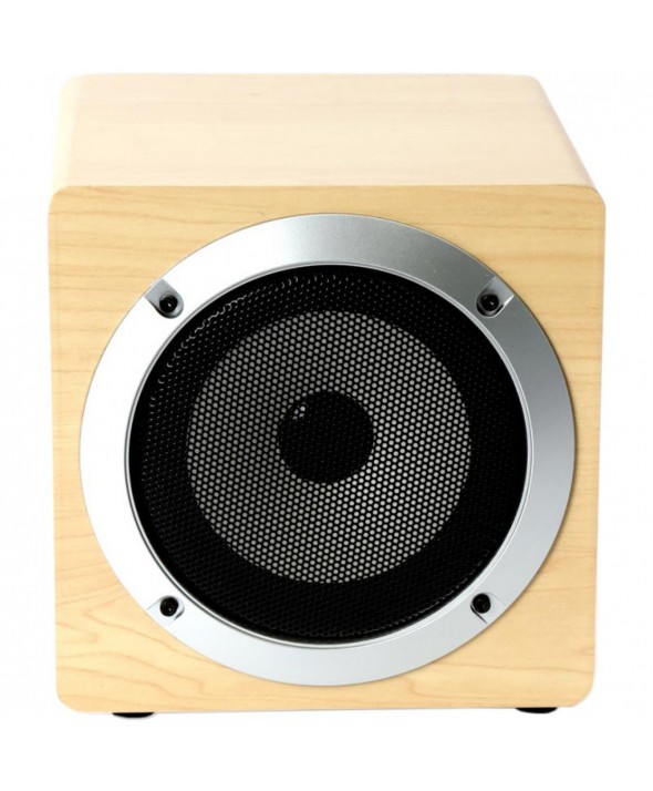 Altavoz madera 5" 8w bluetooth v4.2 omega