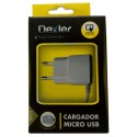 Cargador red usb 2.1 a micro usb cable 1m 