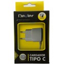 Cargador red usb 2.1 a tipo "c" cable 1 m