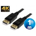 Conexion displayport 1.2 m/m 4k cable 1 m