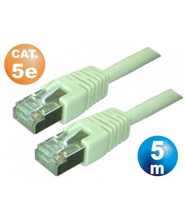 Conexion telefonica m/m rj45 8p8c cat.5e 5 metros