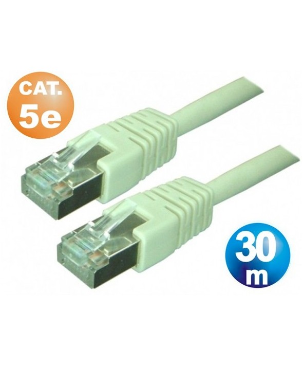 Conexion telefonica m/m rj45 8p8c cat.5e 30 metros