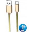 Conexion micro usb metal series 2.4a 1m cb-8241