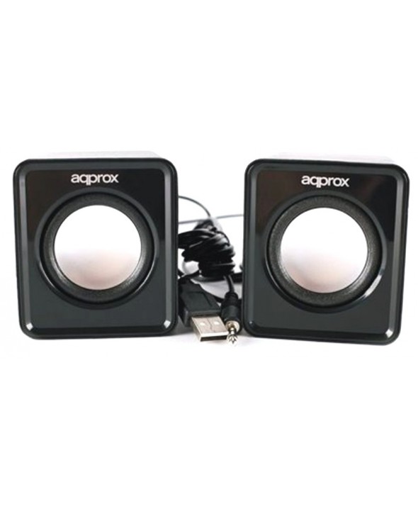 Altavoz pc usb 5w v2.0 approx negro appspx1b