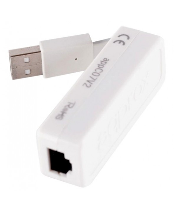 Adaptador usb 2.0 a rj45 ethernet 10/100mb approx 