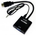 Convertidor hdmi a vga+audio sin alimentacion approx 