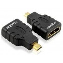 Adaptador hdmi hembra a micro hdmi approx appc19